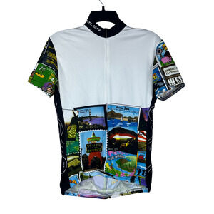 Voler City Post Card Women's Race Cycling Shirt‎ Size Large